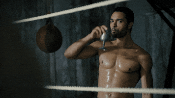 Workout Stare Down GIF by NETFLIX
