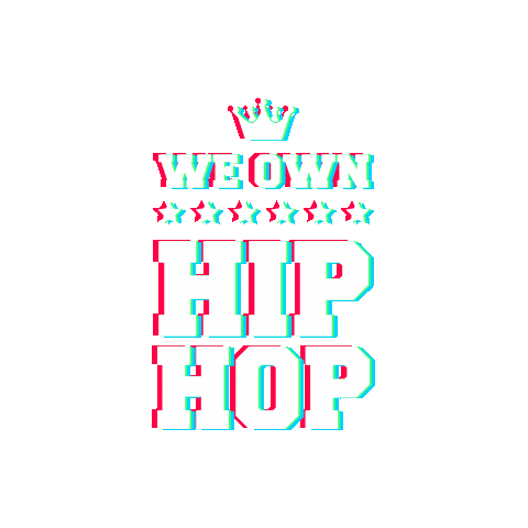 We Own Hip Hop Sticker by Sugar Club Phuket
