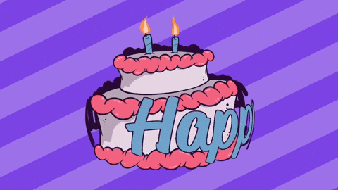 Thiệp Happy Cake Day - Grey 10-BD42
