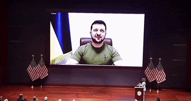 Ukraine Applause GIF by GIPHY News
