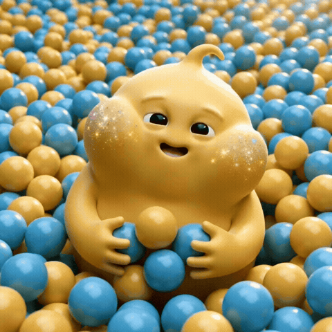 Fun Ball GIF by Butter baby