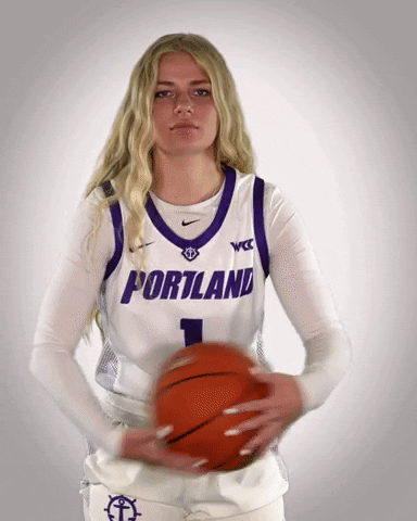 Basketball Hoops GIF by Portland Pilots