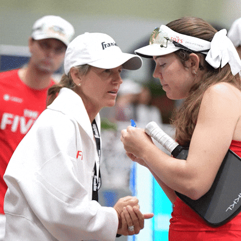 Cracking Up Lol GIF by NJ 5s | Major League Pickleball