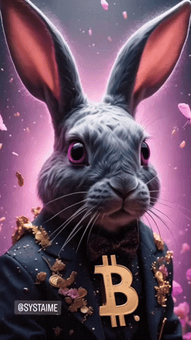 Rabbit Easter GIF by systaime