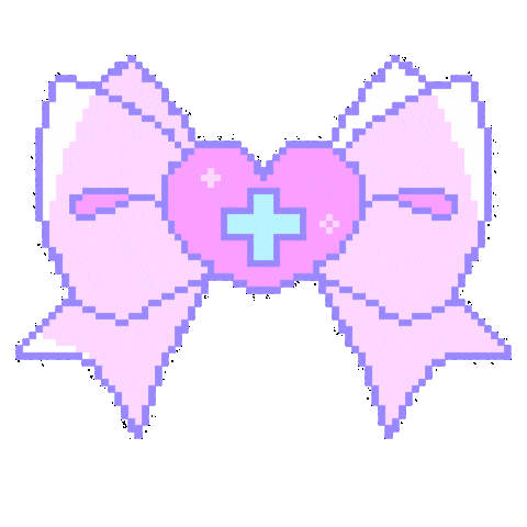 Ribbon Menhera Sticker