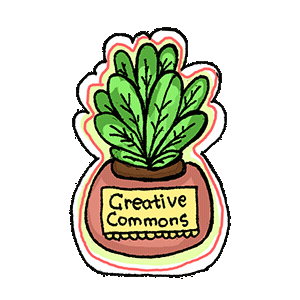 Go Green Creative Commons Sticker by Florens Debora for iOS & Android ...
