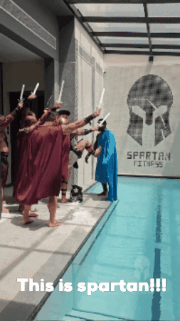Comedy Water GIF by Spartan Fitness