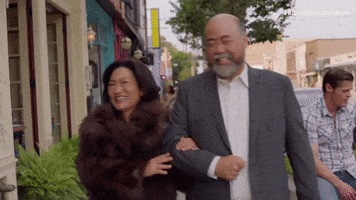 happy date night GIF by Kim's Convenience
