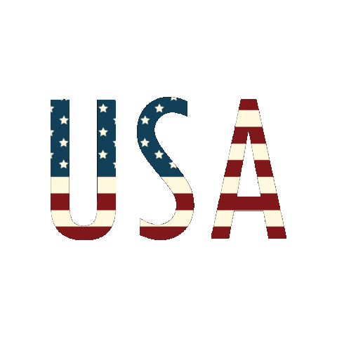 4Th Of July Usa Sticker