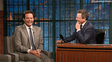 bill hader lol GIF by Late Night with Seth Meyers