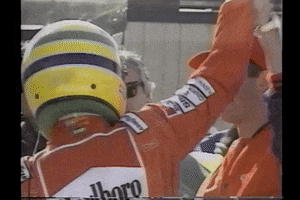 excited formula 1 GIF by Ayrton Senna