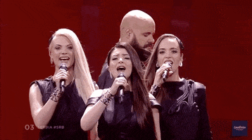 sanja ilic serbia GIF by Eurovision Song Contest
