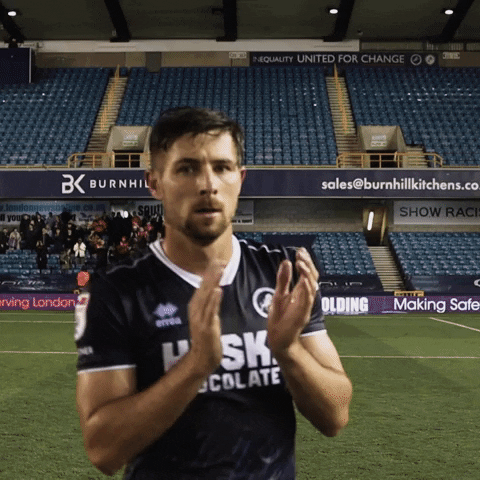 The Den Yes GIF by MillwallFC