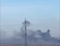 Smoke Rises Above Soledar Amid Reports of Struggle for Control of Donetsk City