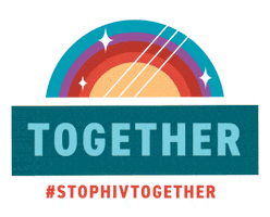 Rainbow Love Sticker by Let's Stop HIV Together