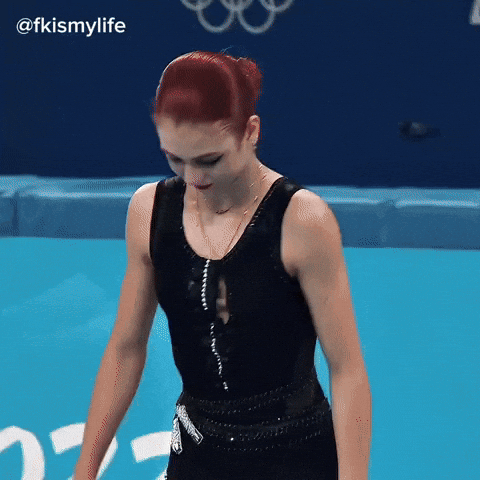 Figure Skating Drama GIF