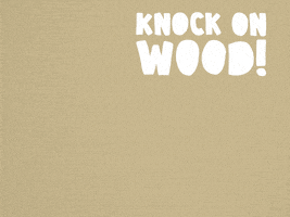 Knock On Wood Fingers Crossed GIF by giphystudios2021