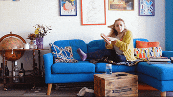 Lying Down Day Off GIF by HannahWitton