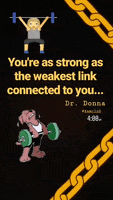 Weakest Link 4Amclub GIF by Dr. Donna Thomas Rodgers