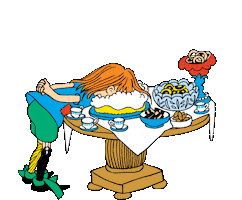 Pippi Longstocking Sticker by Astrid Lindgren Official