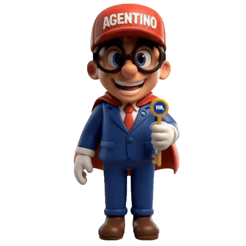 Agentino Sticker by Casaspetti.it