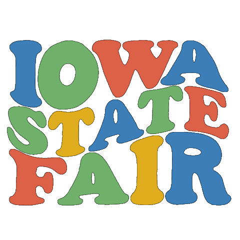 Sticker by Iowa State Fair