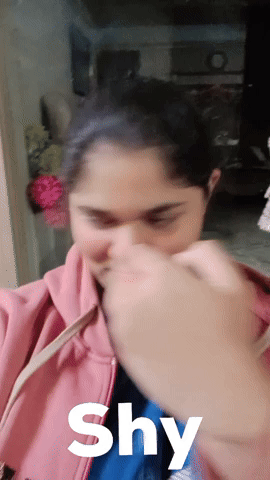 Shy GIF