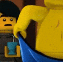 Shocked Black Ninja GIF