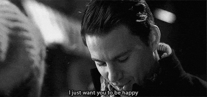 Image result for i just want you to be happy gif