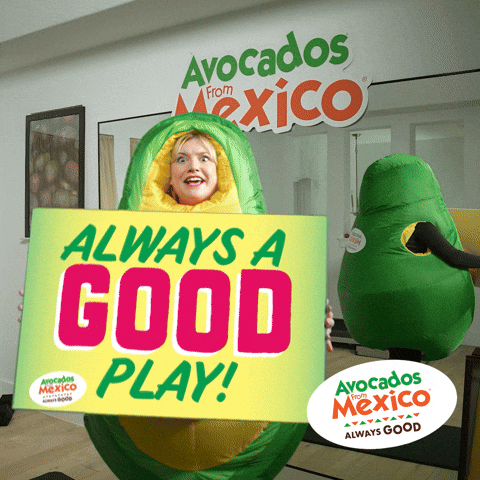 Celebration Excitement GIF by Avocados From Mexico