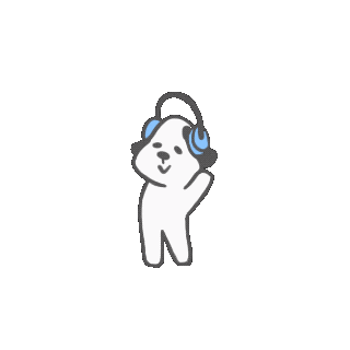 Dog Dancing Sticker