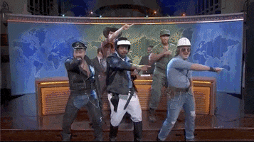 Village People Dancing GIF by Saturday Night Live