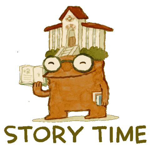 Story Library Sticker by Tundra