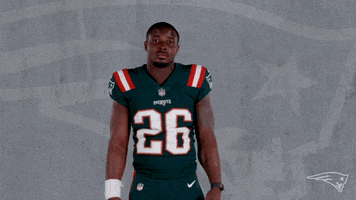 Sony Michel Reaction GIF by New England Patriots