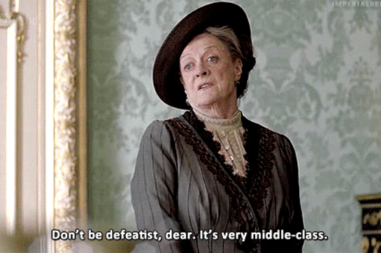 s reactions downton abbey countess dowager GIF
