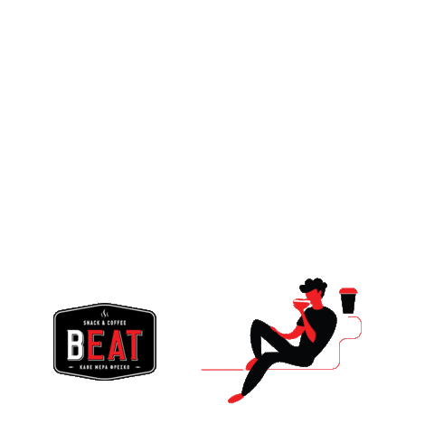 Friday Morning Sticker by BEAT snack & coffee