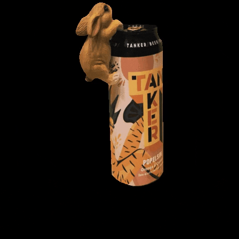Bunny GIF by Tanker Brewery
