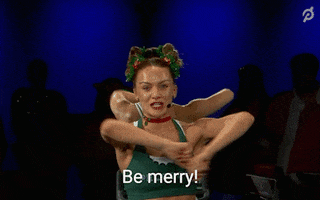 Be Merry Holiday GIF by Peloton