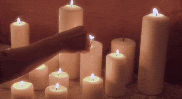 Candle Reaction GIF by MOODMAN
