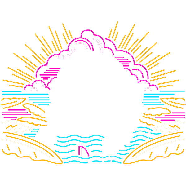 Miami Crossfit Sticker by ROMWOD