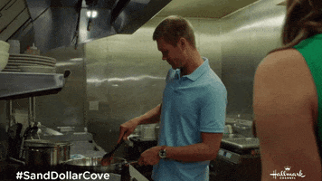 Chad Michael Murray Cooking GIF by Hallmark Channel