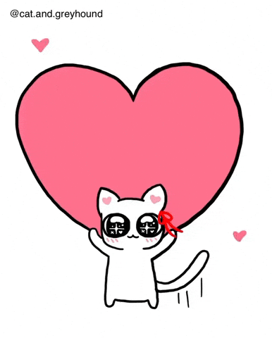 Love You Cat Cute Cat GIF