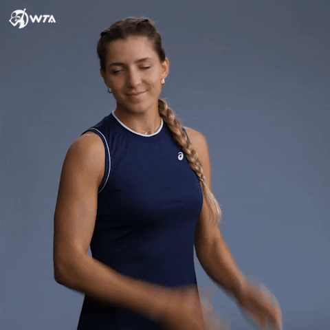Cheers Win GIF by WTA