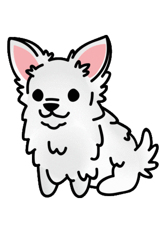Puppies Love Sticker by Koowawa