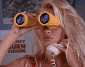  season 3 phone eye roll cj binoculars GIF