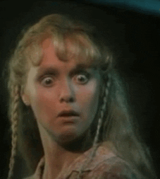 hello mary lou horror movies GIF by absurdnoise