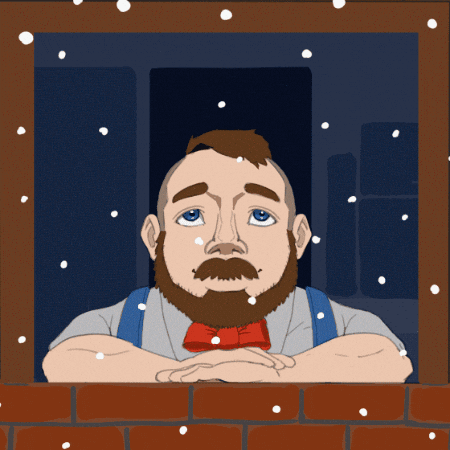 Snow Beard GIF