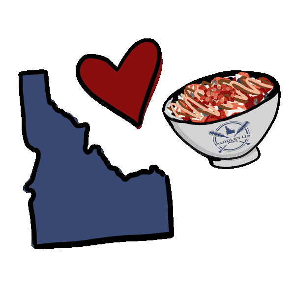 Paddles Up Poke Sticker