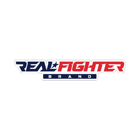 Real Fighter Brand Sticker