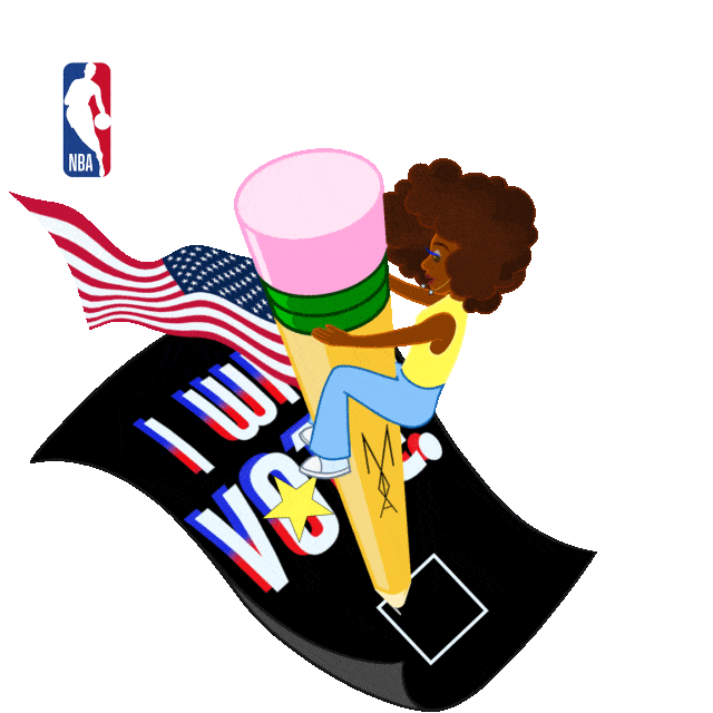 Election Day Vote Sticker by NBA